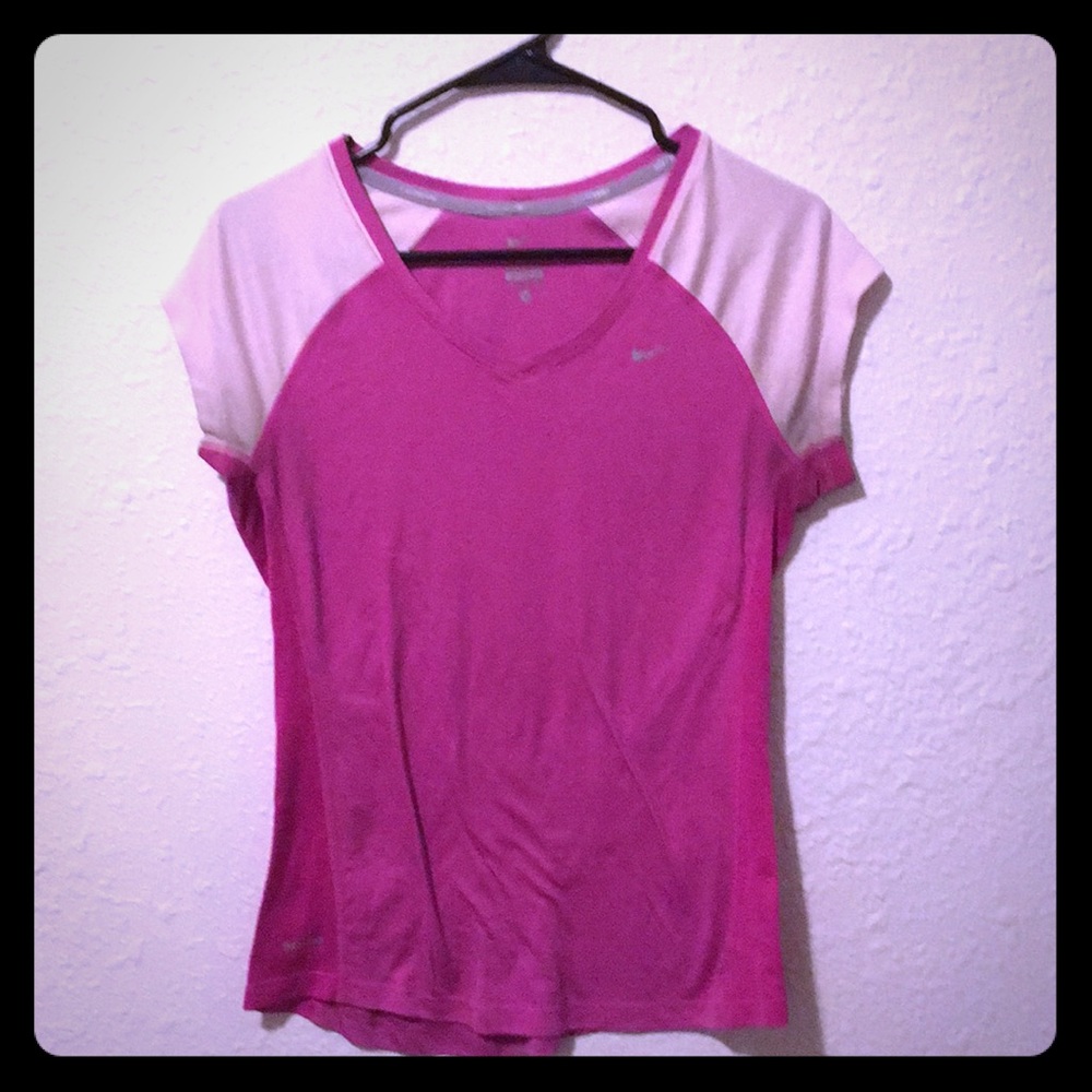 Nike Pink Dri-Fit shirt
